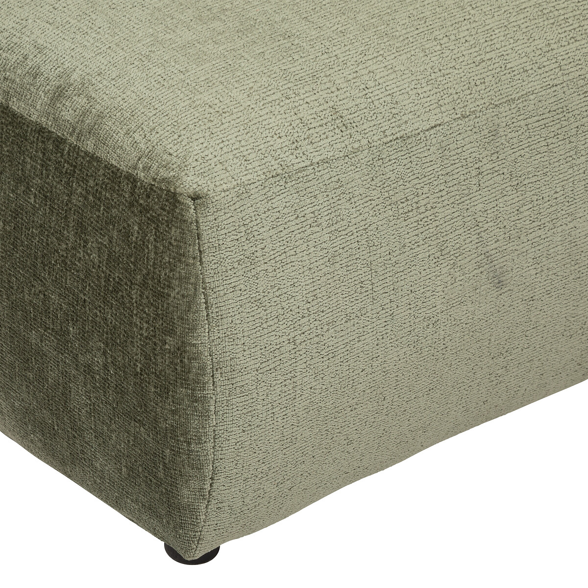 Modulo chaise longue "Mavuno" Velluto, Verde Cedro Verde cedro