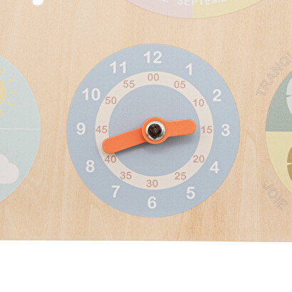 Gioco del calendario faggio, 29x29 cm