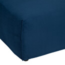 Modulo Poltrona "Kiona" Velluto, blu Blu inchiostro
