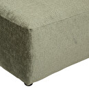 Pouf "Mavuno" Velluto, Verde Cedro Verde cedro