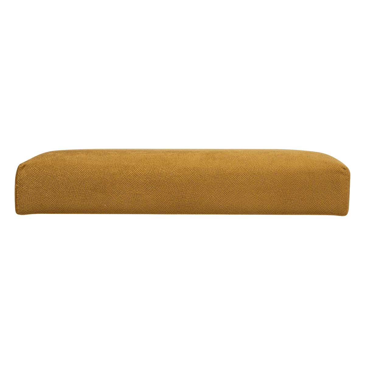 Pouf pieghevole "Lilou" Velluto, 38x38 cm Giallo senape