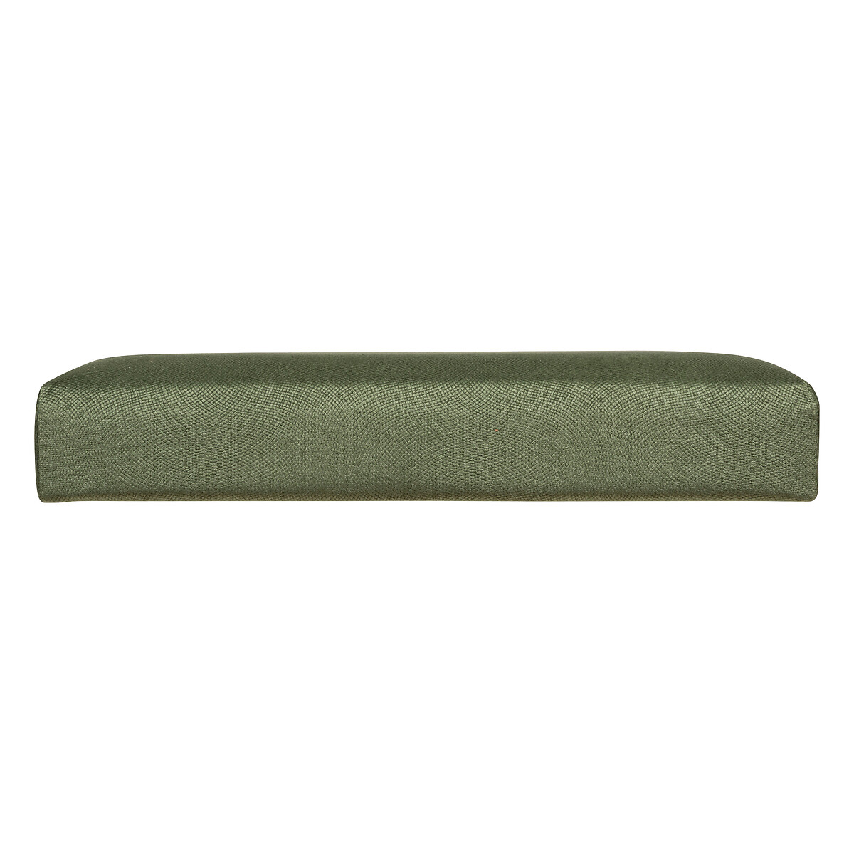 Pouf pieghevole "Lilou" Velluto, 38x38 cm Verde cachi