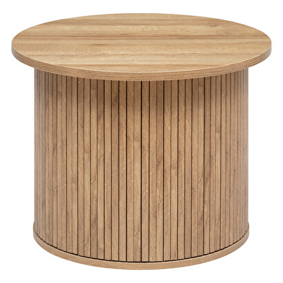 Tavolino da caff&egrave; "colva" impiallacciatura d.60 cm