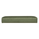 Pouf pieghevole "Lilou" Velluto, 38x38 cm Verde cachi