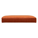 Pouf pieghevole doppio "Lilou" Velluto, 76x38 cm Ambra