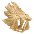 Pesce decorativo 'Jiling' Dorato, H.12 cm Oro 1