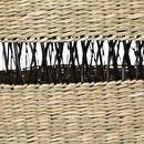 Set di 2 cestini "Jayla" Giunco marino Beige