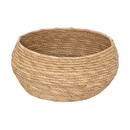 Set di 4 cesti "Aliza" Giunco marino Beige