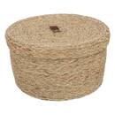 Set di 2 scatole "Arianna" D.28 cm Beige