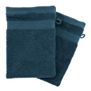 Set di 2 guanti "Praia" Blu, 15x21 cm, 450 g/m² Blu Egeo