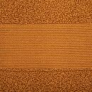 Asciugamano da doccia "Praia" Cotone, marrone cannella, 70x130 cm, 400 g/m² Marrone cannella