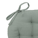 Cuscino per sedia "Anjali" verde celadon, D.38 cm Verde celeste