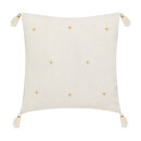 Cuscino "Jamana" Bianco avorio, 40x40 cm Bianco avorio