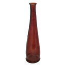Vaso lungo "Uly" H.80 cm Ambra