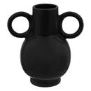 Vaso Ceramica, Nero, H.22 cm Nero