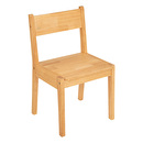 Set tavolo + sedia bambini "Robin" 1 tavolo e 1 sedia, Albero della gomma Legno naturale