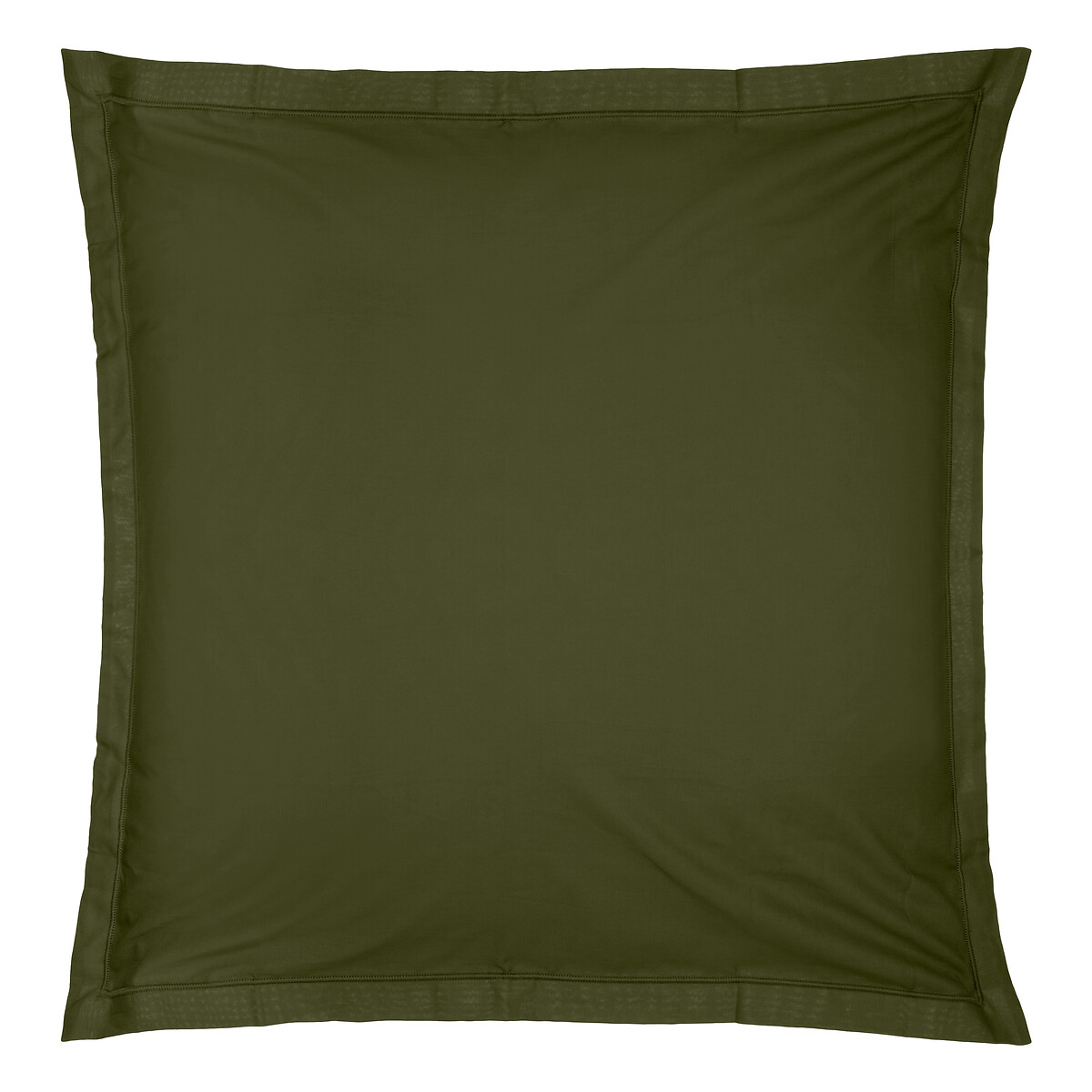 Federa, cotone Verde kaki, 63x63 cm Verde cachi