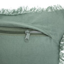 Cuscino a nido d'ape "Widdy" Verde Celadon, 30x50 cm Verde celeste