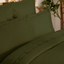 Copripiumino, cotone Verde kaki, 240x220 cm Verde cachi