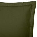 Federa, cotone Verde kaki, 63x63 cm Verde cachi