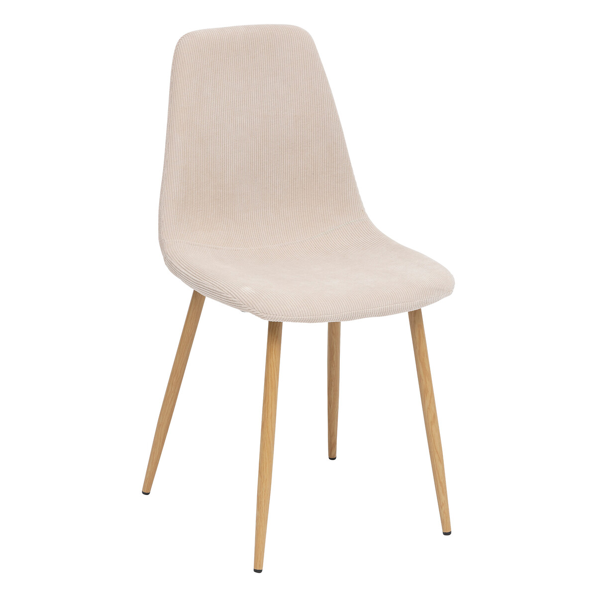 Sedia "Roka" Velluto beige Beige