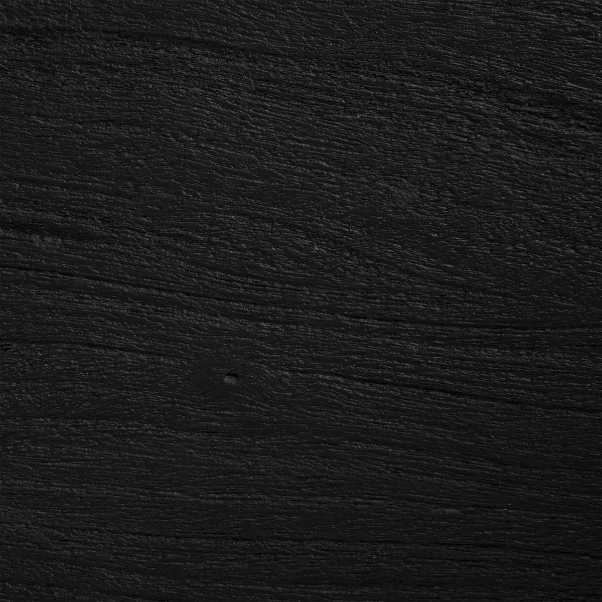 Tavolino "Isana" Acacia, Nero, 120x60 cm Nero