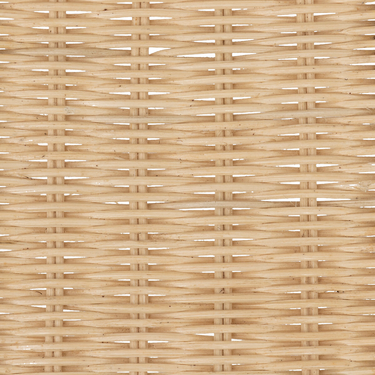 Sedia "May" Nero, Rattan Beige