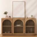 Vaso arco "Asy" Ceramica bianca, H.25 cm Bianco