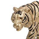 Statua di tigre "Boudoir tropicale" Dorato, L.66 cm Oro