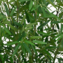 Bambù artificiale, vaso naturale H. 150 cm Verde