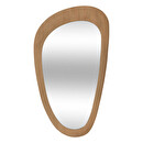 Specchio organico "Sophie" Legno, 70x40 cm Marrone