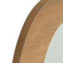 Specchio organico "Sophie" Legno, 70x40 cm Marrone