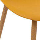 Sedia "Taho" Giallo senape Giallo senape