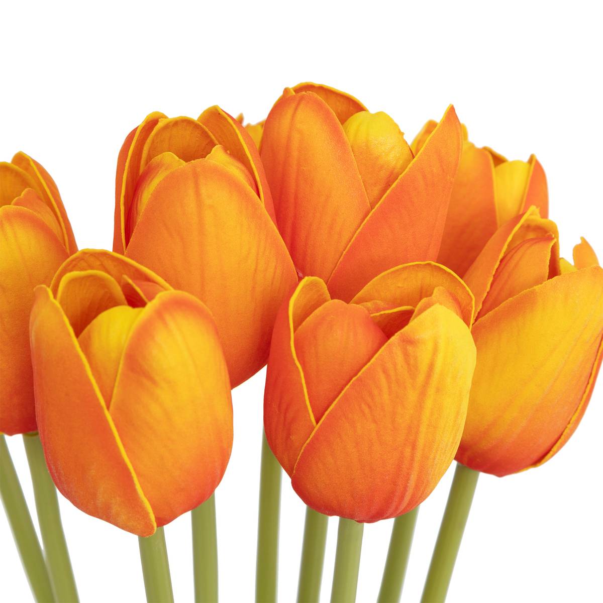 Bouquet di 10 tulipani artificiali "James"
