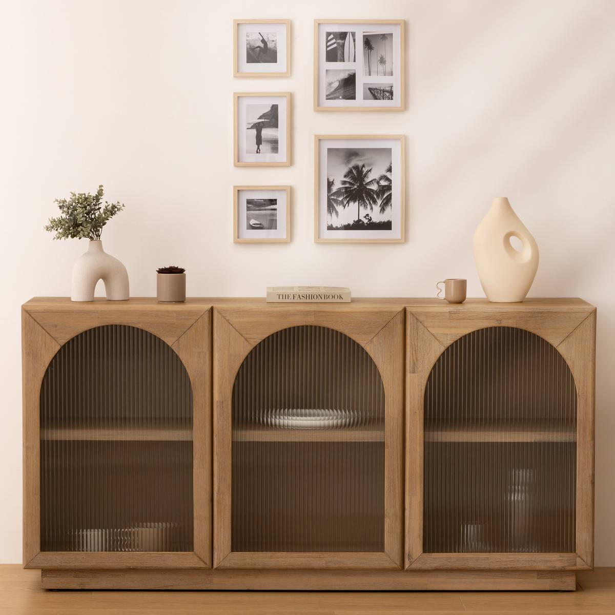 Set di 5 cornici per foto "Erin" Legno Legno