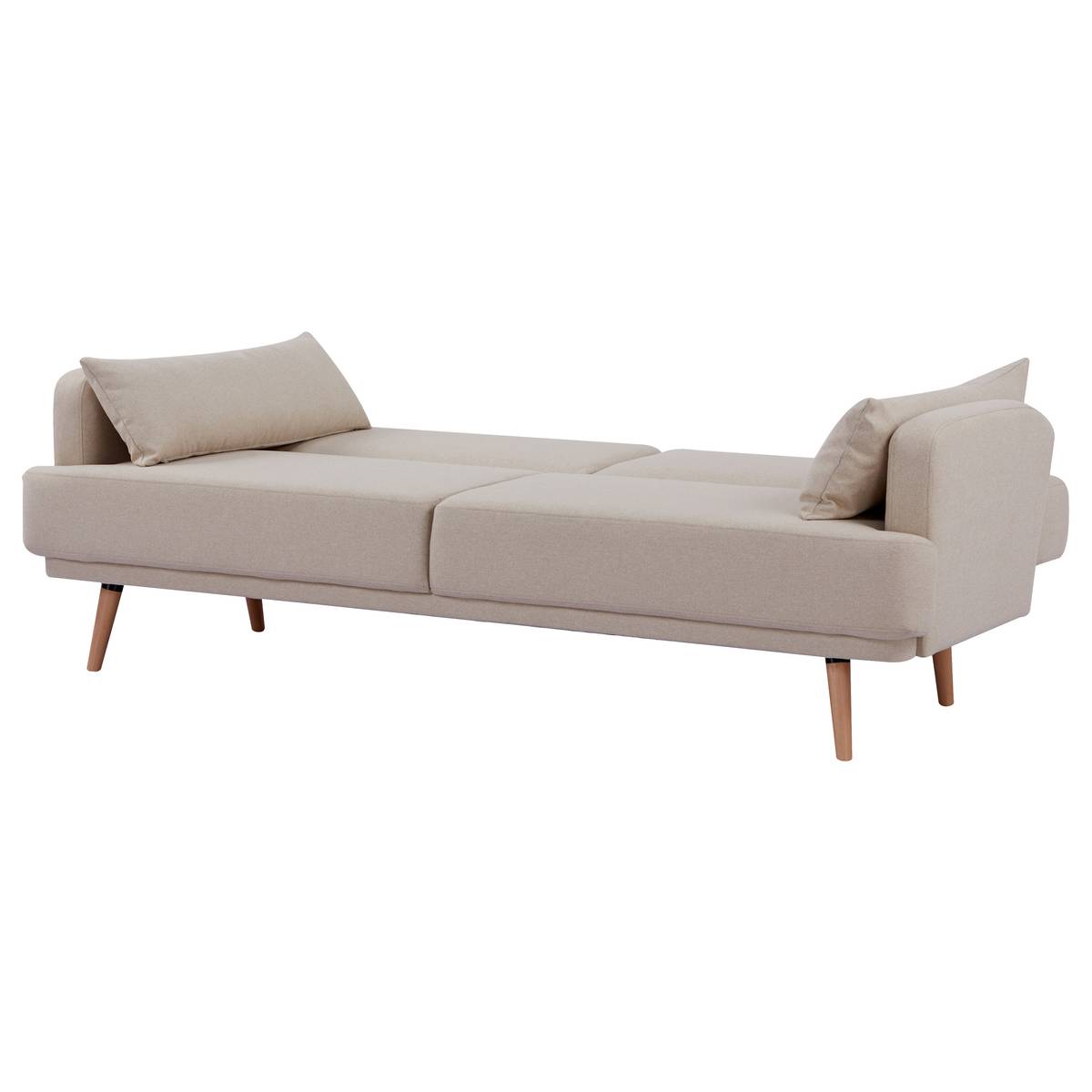 Divano letto "Jack" 3 posti, Beige Beige