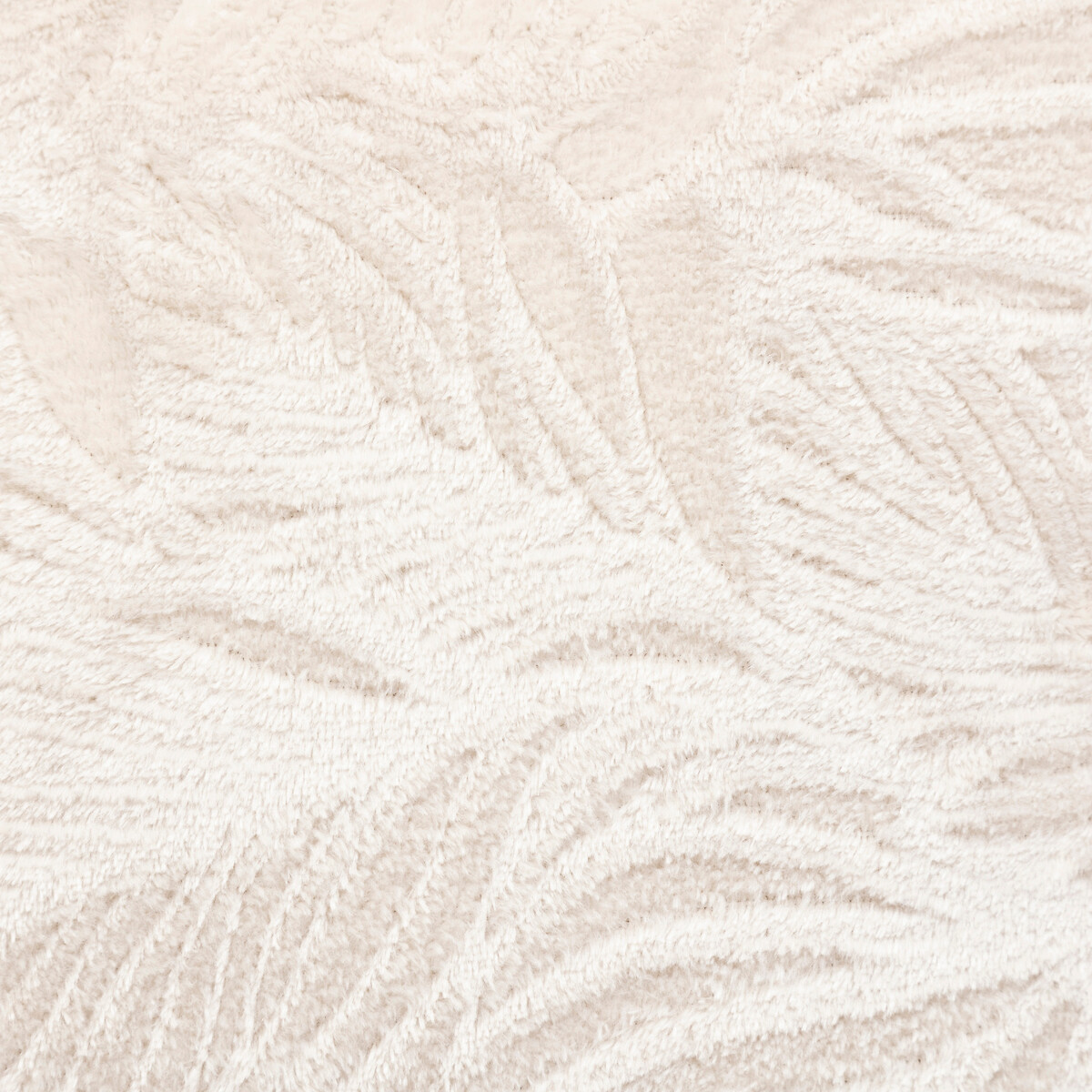 Cuscino in flanella "Ryo" Lino Beige, 40x40 cm Beige lino