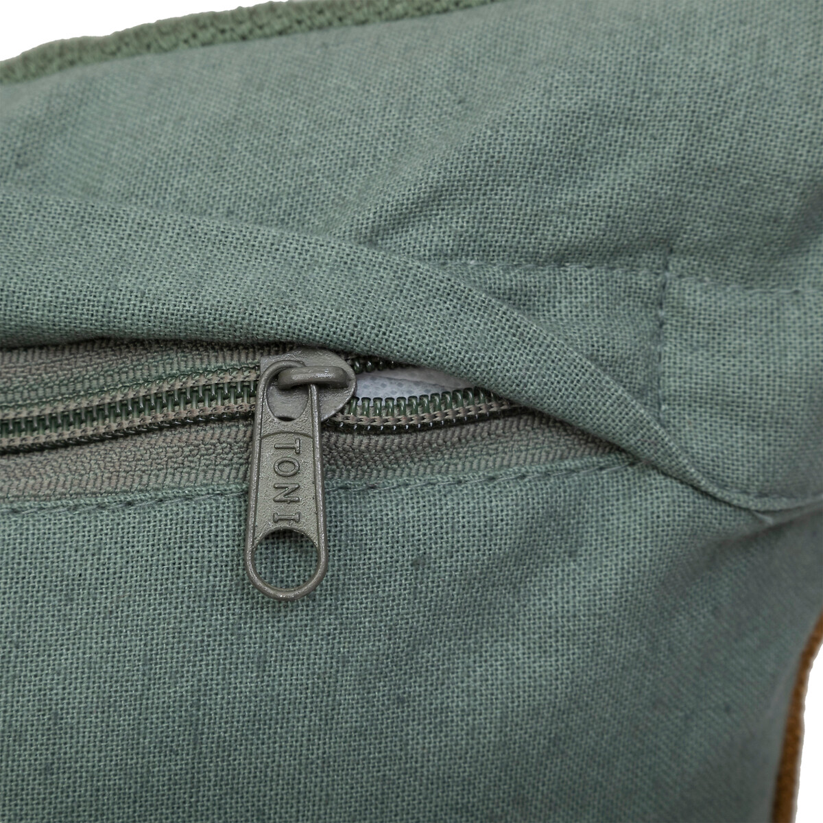Cuscino "Hary" Verde, 30x50 cm Marrone