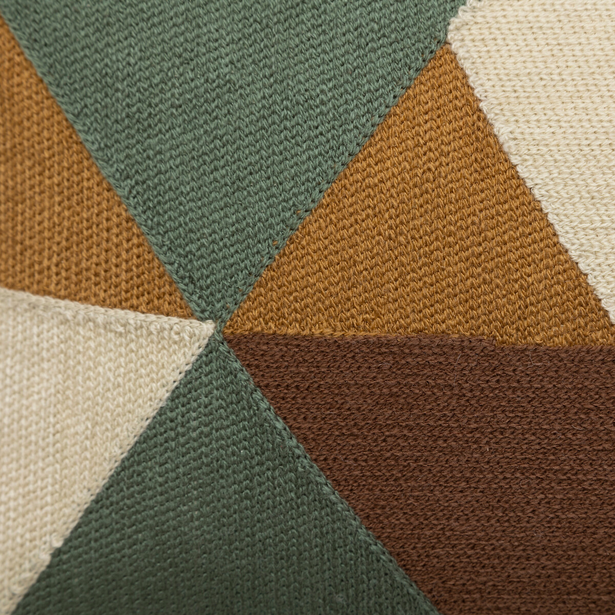 Cuscino "Hary" Verde, 30x50 cm Marrone