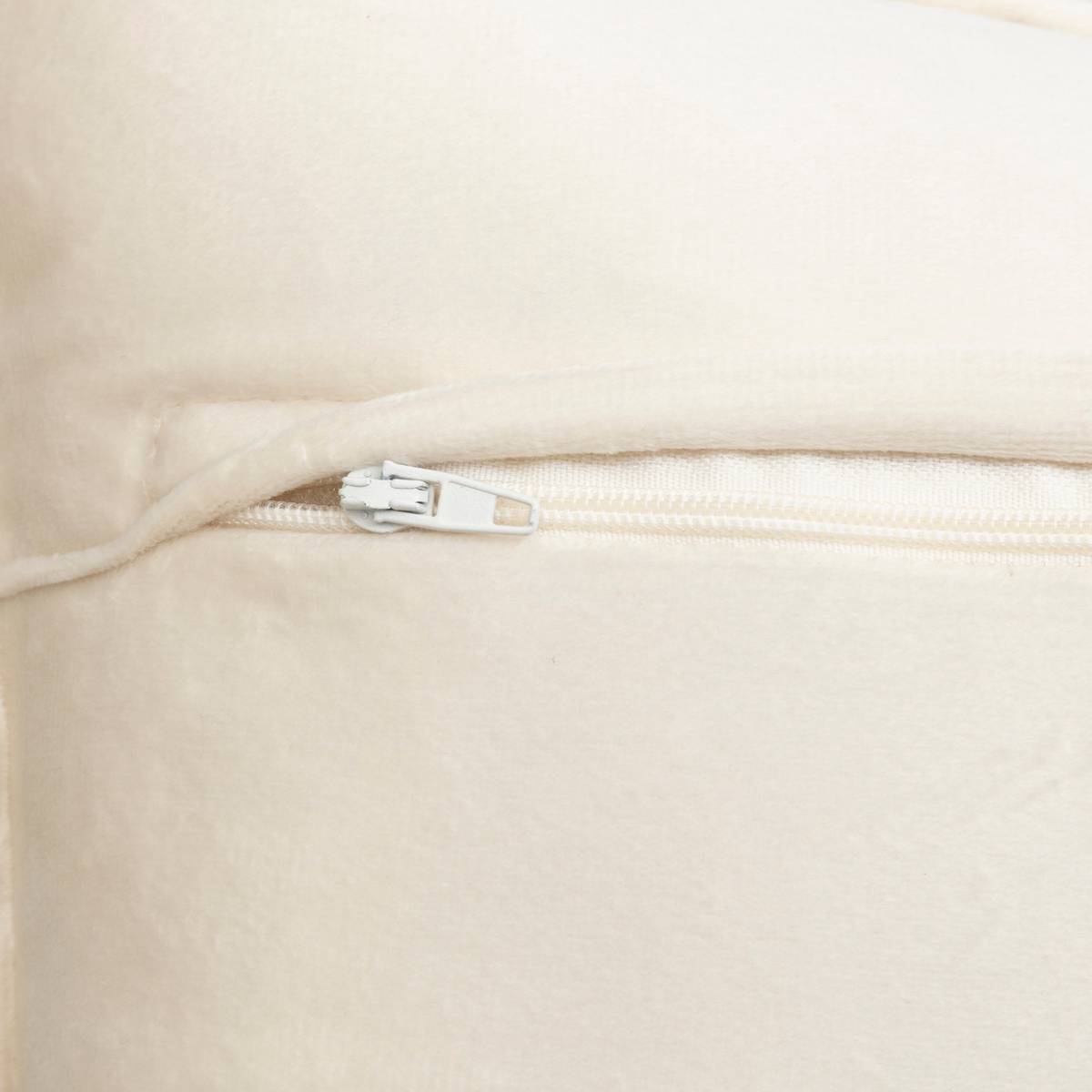 Cuscino bouclé "Soana" Bianco avorio, 30x50 cm Bianco avorio
