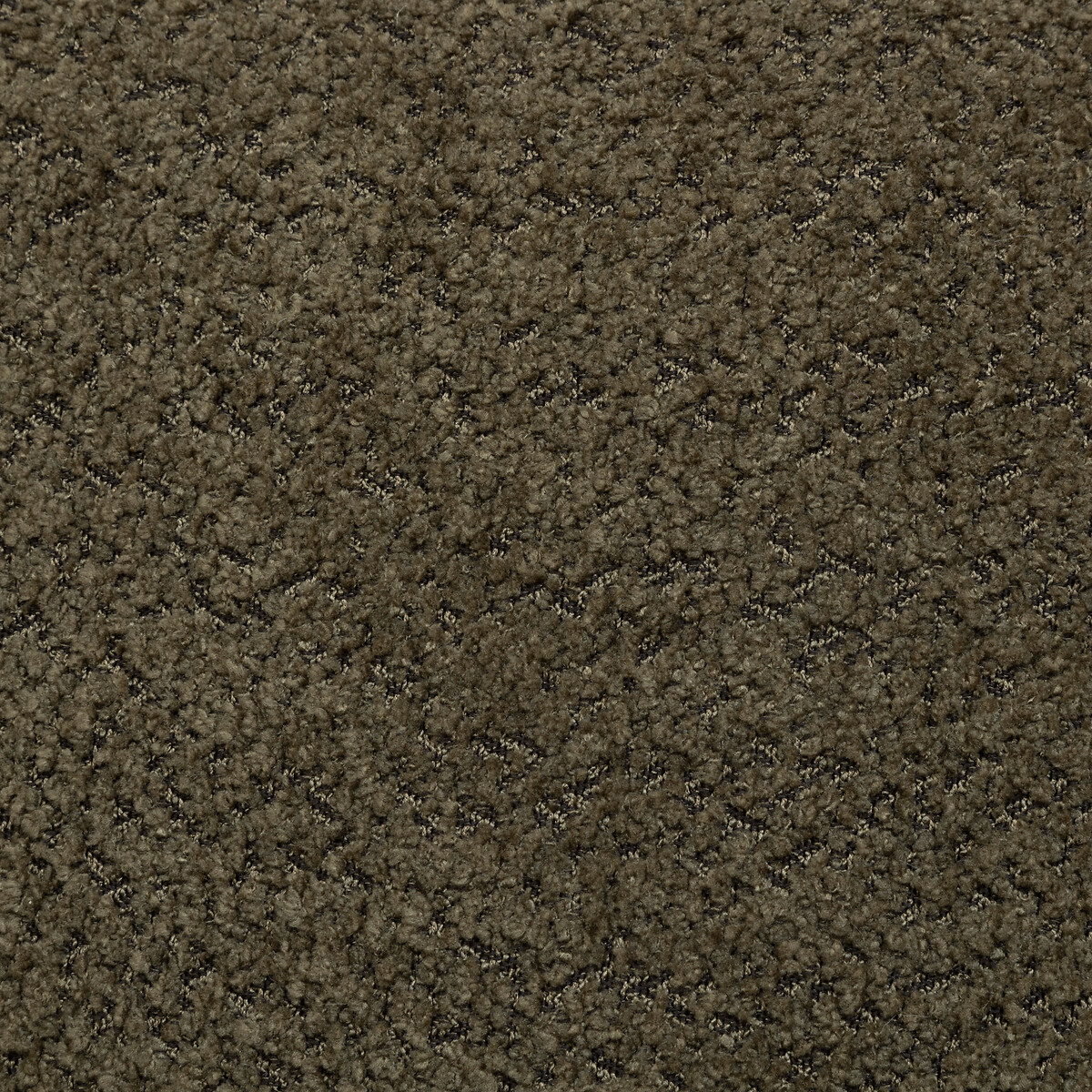 Cuscino boucl&eacute; "Soana" Verde kaki, 45x45 cm Verde cachi