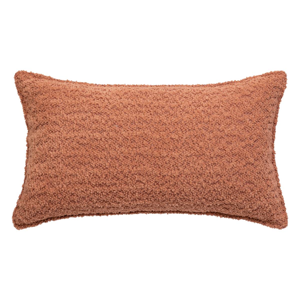 Cuscino bouclé "Soana" Terracotta, 30x50 cm Rosa terracotta