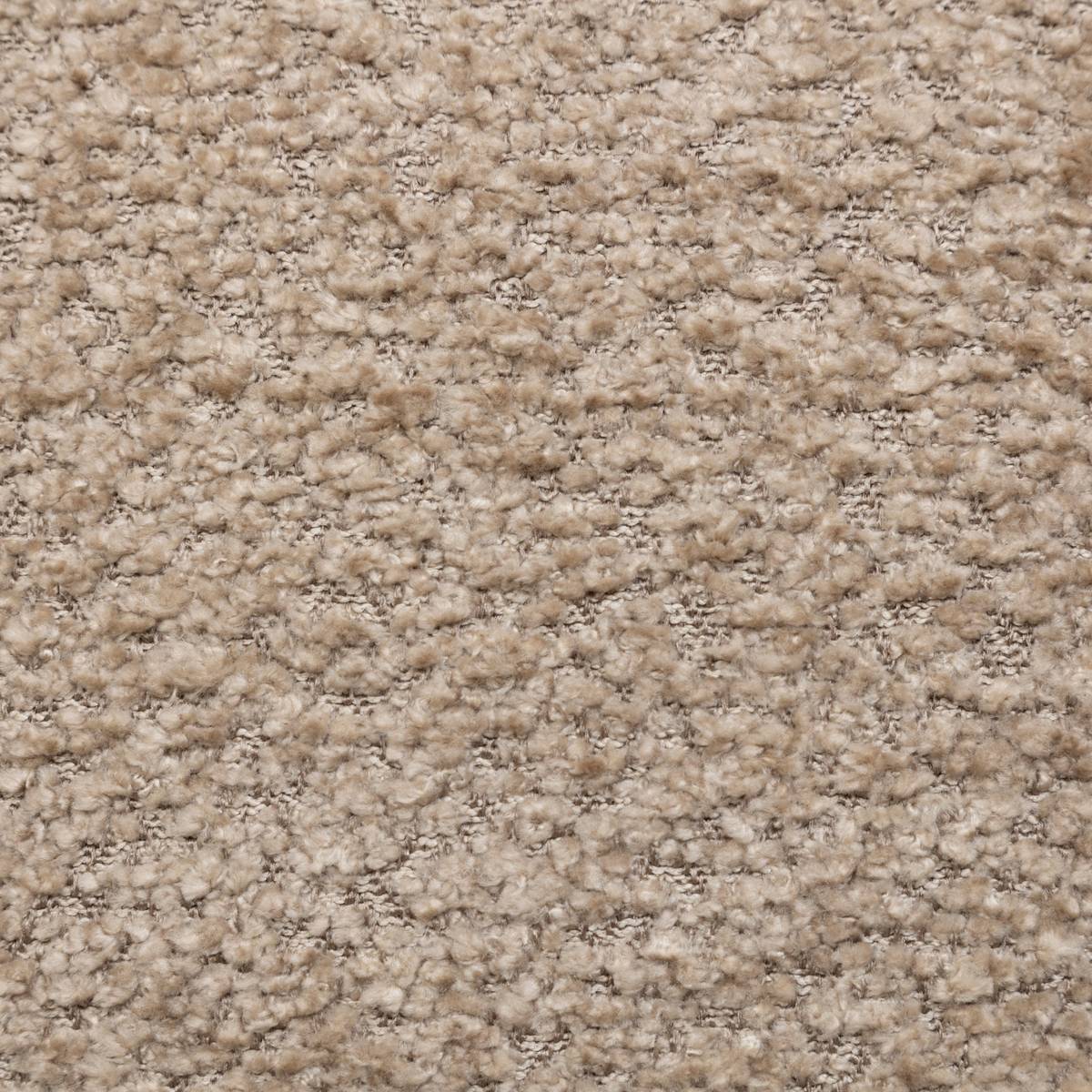Cuscino bouclé "Soana" Lino beige, 45x45 cm Beige lino