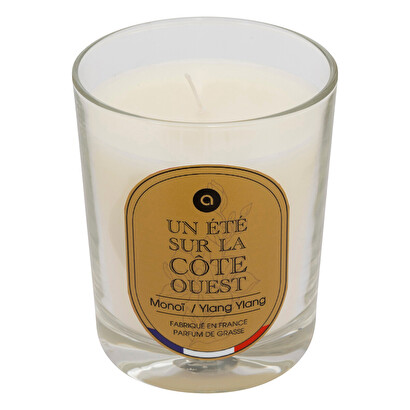 Candela profumata "nibi" monoi e ylang ylang, 180g