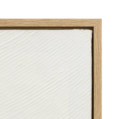 Decorazione da parete 3d "kohana" bianco, 116x75 cm