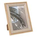 Cornice per foto "Zera" Tessuto beige, 13x18 cm Beige lino