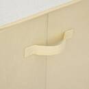 Baule portaoggetti per bambini "Yuma" Bianco Bouclette, 36x57 cm Bianco