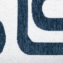Cuscino jacquard "Safina" Blu Egeo, 40x40 cm Blu Egeo