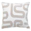 Cuscino jacquard "Safina" Lino Beige, 40x40 cm Beige lino