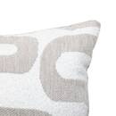 Cuscino jacquard "Safina" Lino Beige, 40x40 cm Beige lino
